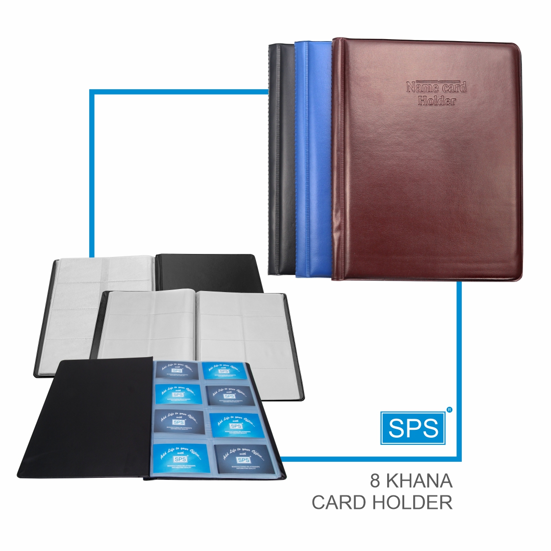 8 KHANA PVC CARD HOLDER 